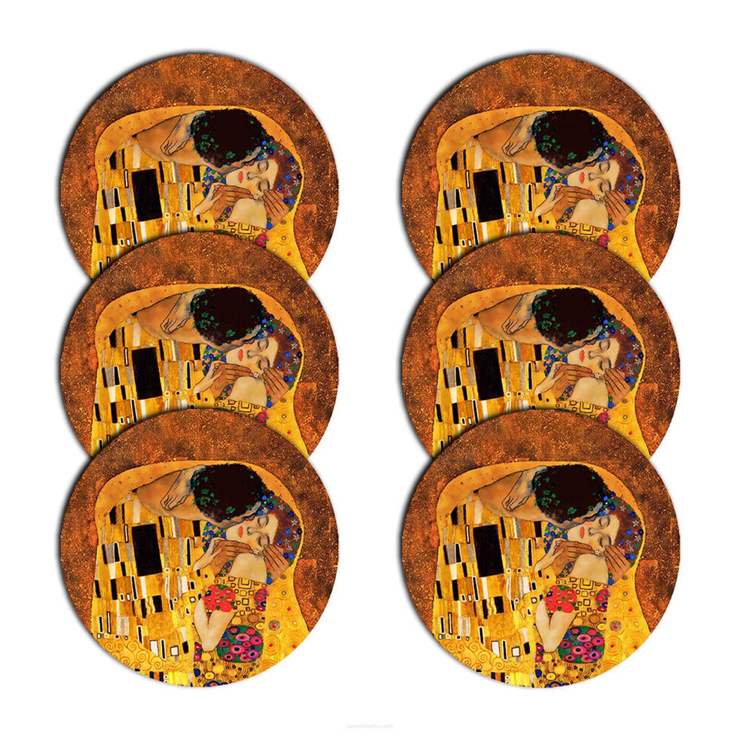 Set podmetača za stol Bertoni, 6 komada, okrugli, 33 cm, Kiss