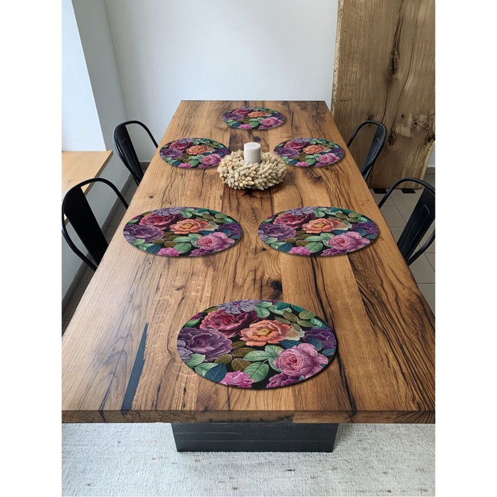 Set podmetača za stol Bertoni, 6 komada, okrugli, 33 cm, Enigma