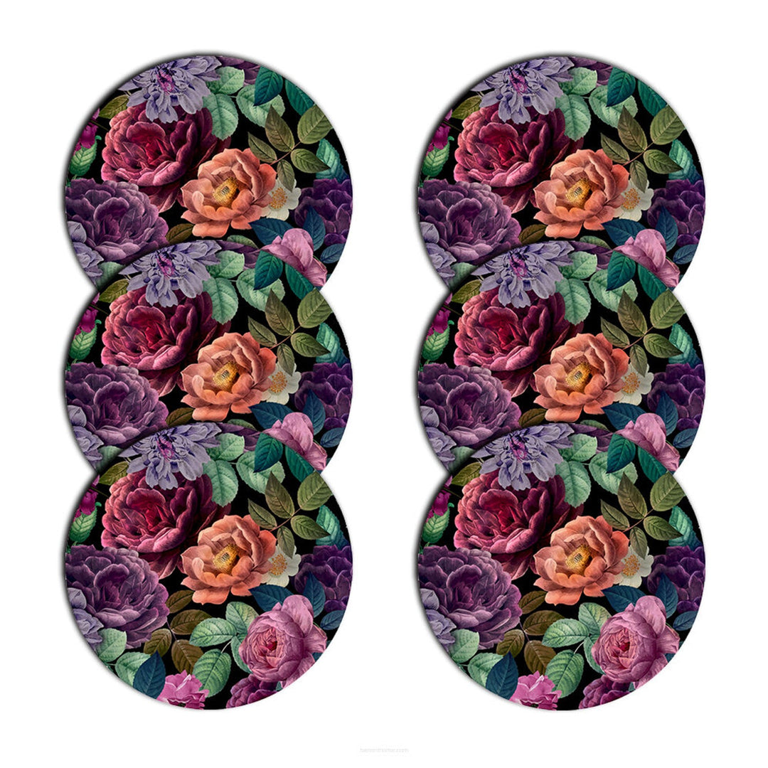 Set podmetača za stol Bertoni, 6 komada, okrugli, 33 cm, Enigma