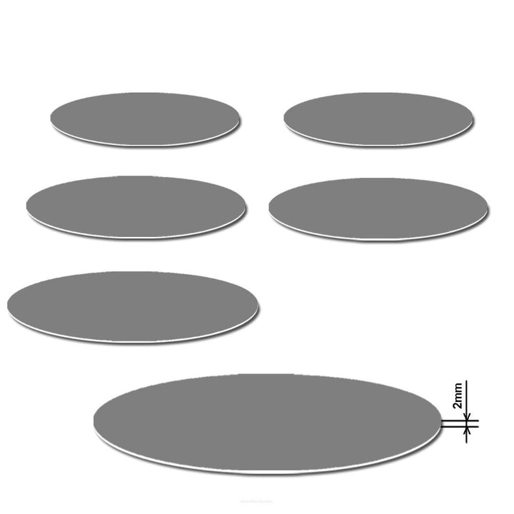 Set podmetača za stol Bertoni, 6 komada, okrugli, 33 cm, Valencia