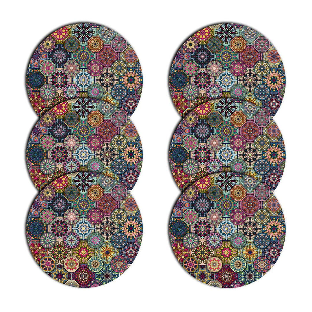 Set podmetača za stol Bertoni, 6 komada, okrugli, 33 cm, Valencia