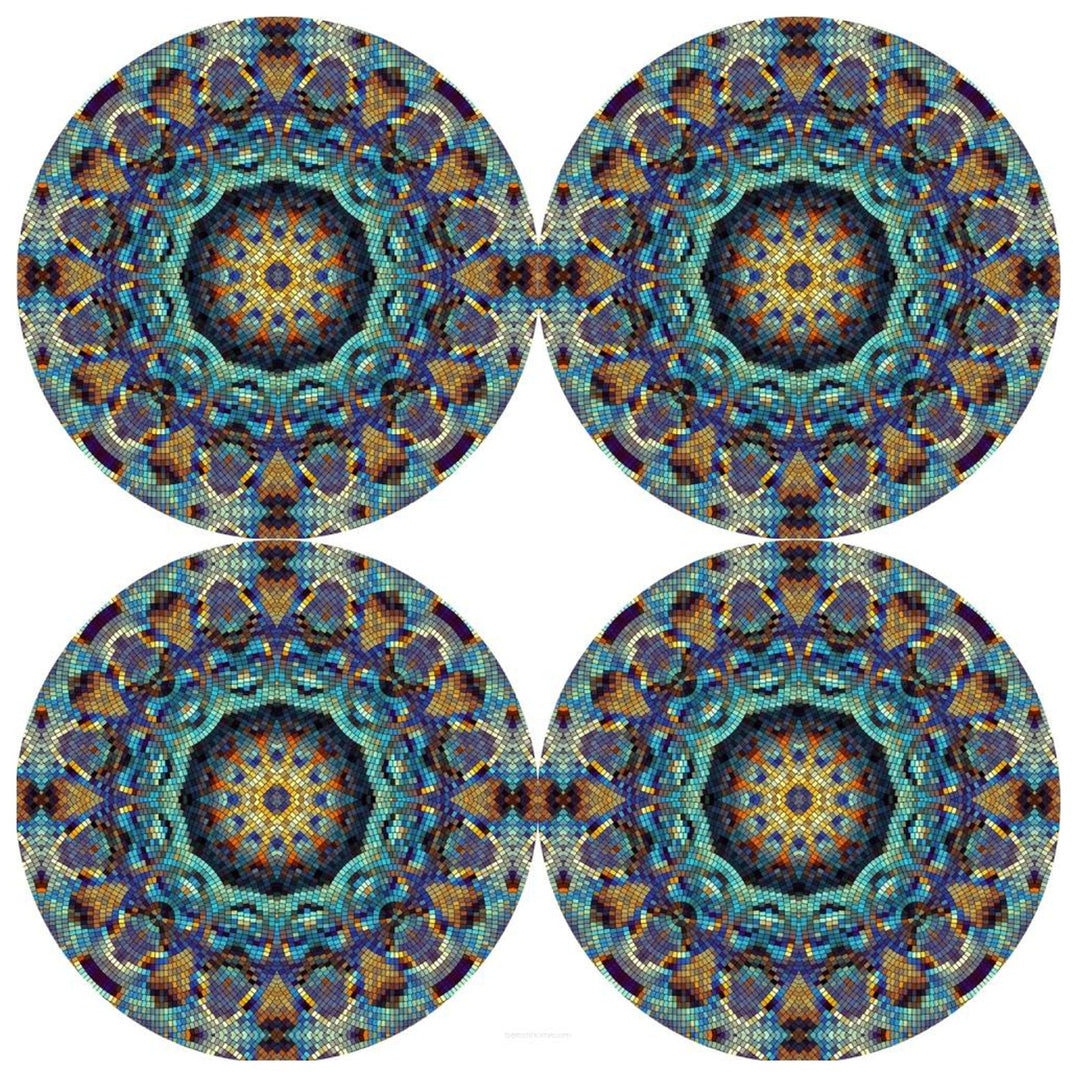 Set podmetača za stol Bertoni, 4 komada, okrugli, 33 cm, Barcelona