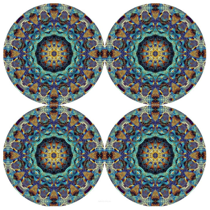Set podmetača za stol Bertoni, 4 komada, okrugli, 33 cm, Barcelona