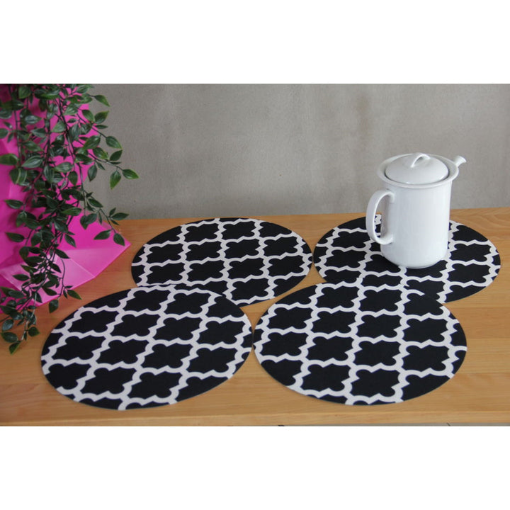 Set podmetača za stol Bertoni, 4 komada, okrugli, 33 cm, Marocco Night