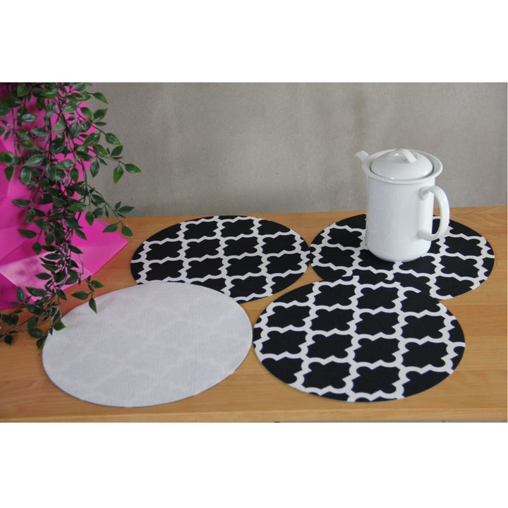 Set podmetača za stol Bertoni, 4 komada, okrugli, 33 cm, Marocco Night