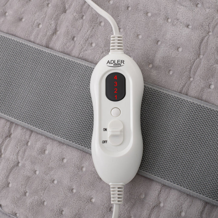 Adler lumbalni grijaći pojas, 4 postavke temperature, 100 W snage, LCD daljinski upravljač, AD 7437