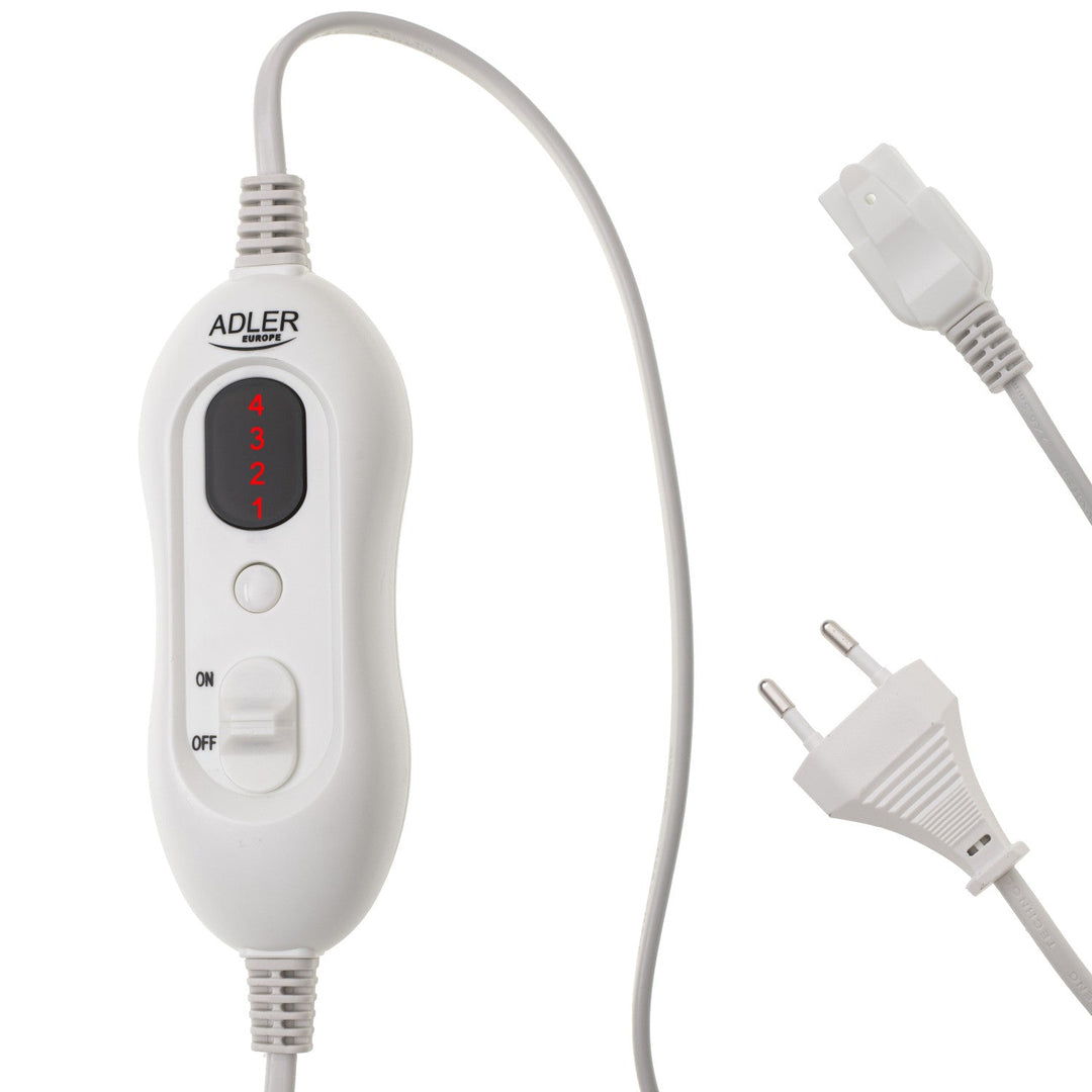 Adler lumbalni grijaći pojas, 4 postavke temperature, 100 W snage, LCD daljinski upravljač, AD 7437