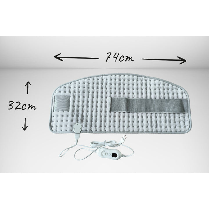 Adler lumbalni grijaći pojas, 4 postavke temperature, 100 W snage, LCD daljinski upravljač, AD 7437