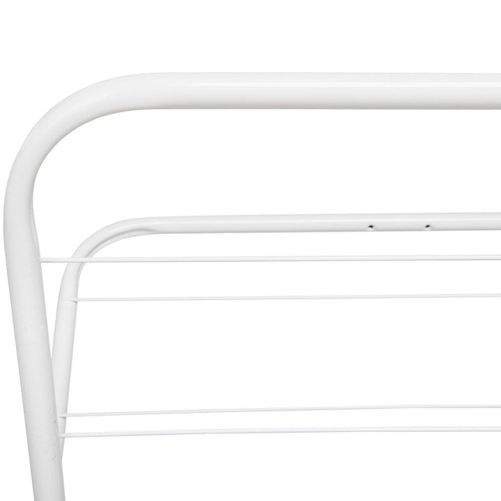 VELKEA uspravni sušilj za rublje, čelik, sklopivi brav, V200