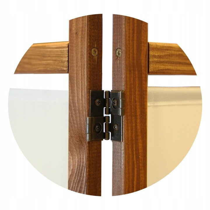 Stop Sun šarka, okretanje, 360 stupnjeva, čelik, smeđa, set od 6 komada