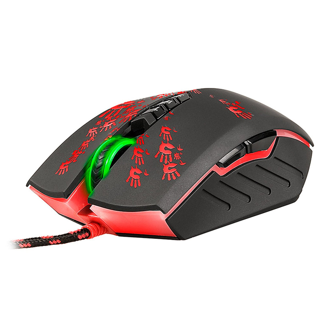 A4TECH gaming miš, 6200 DPI, RGB pozadinsko osvjetljenje, BLOODY Blazing A60 (aktiviran)