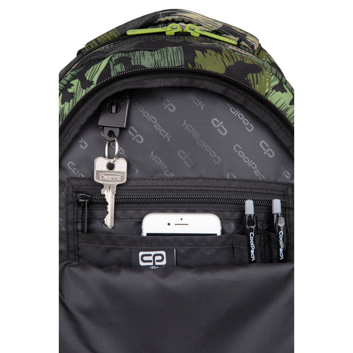 Coolpack ruksak za mlade, 3 pretinca, oblikovan leđni dio, Jerry Adventure Park