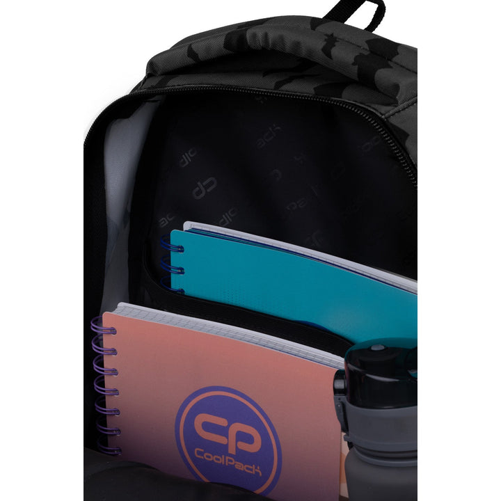 CoolPack Darker Night ruksak za mlade, prostran, udoban F029680