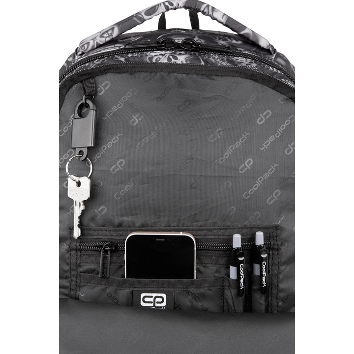 CoolPack Skulls ruksak za mlade, prostran, udoban F024721