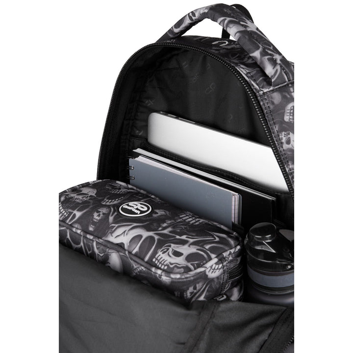 CoolPack Skulls ruksak za mlade, prostran, udoban F024721