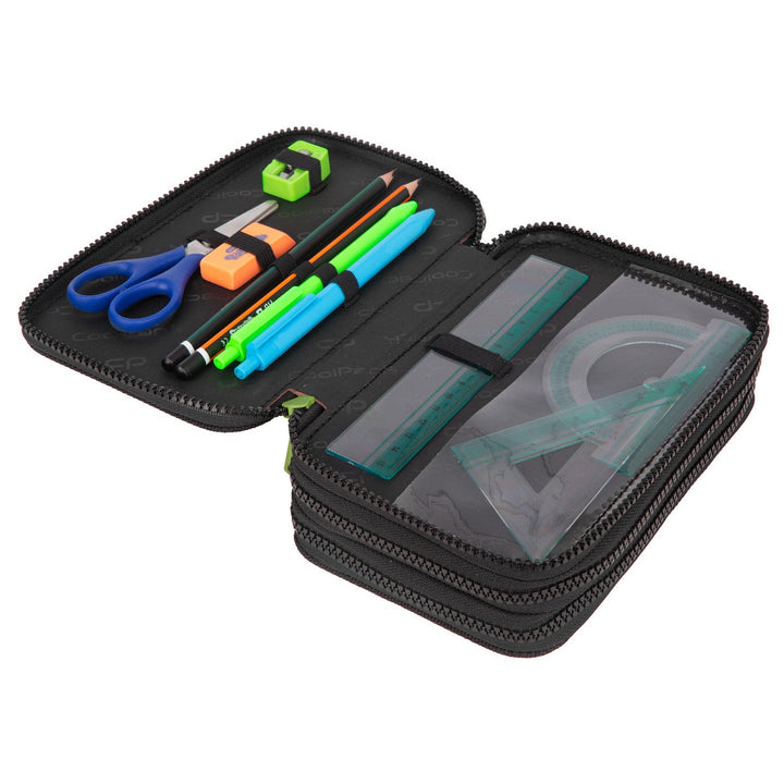 CoolPack Adventure Park futrola za olovke s dodacima, čvrsta, prostrana F067672