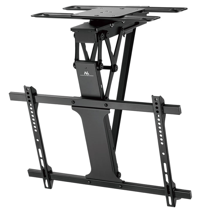 Maclean električni stropni nosač za TV, podrška za TUYA, max. VESA 600×400, 90° rotacija, daljinski upravljač, 32"–75", 35 kg, MC-490