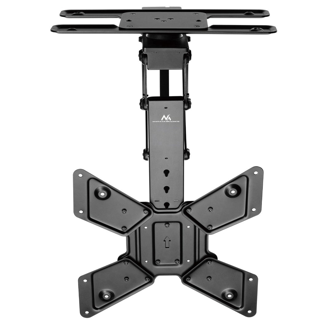 Maclean električni stropni nosač za TV, podrška za TUYA, max. VESA 600×400, 90° rotacija, daljinski upravljač, 23"–65", 30 kg, MC-491