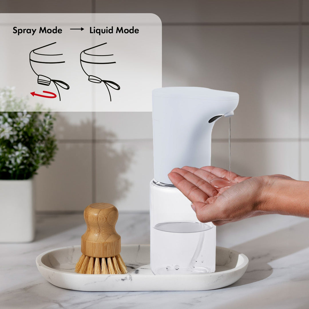 Promedix automatski dozator, spremnik za tekuća sapuna i dezinfekcijska sredstva, 300 ml, 4xAA, bijeli, PR-540 W