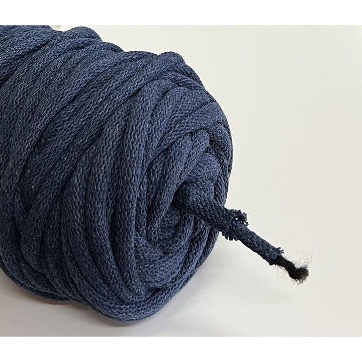 WAS, pamučni užad s poliesterskim jezgrom, pleteno, 9 mm, 50 m, svijetloplav (denim)