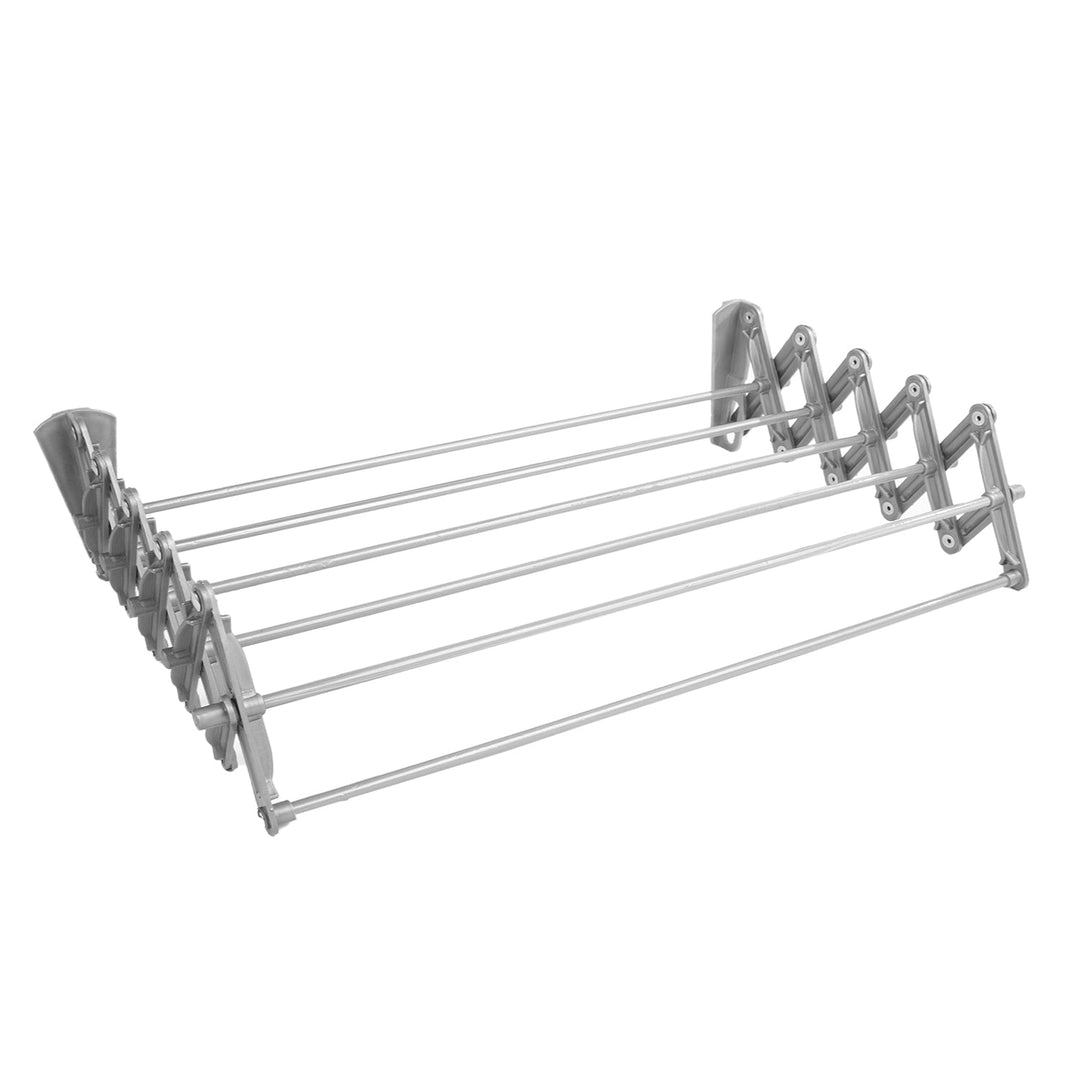 ABJ sušilica za rublje, zidna, harmonika, siva, 70 cm