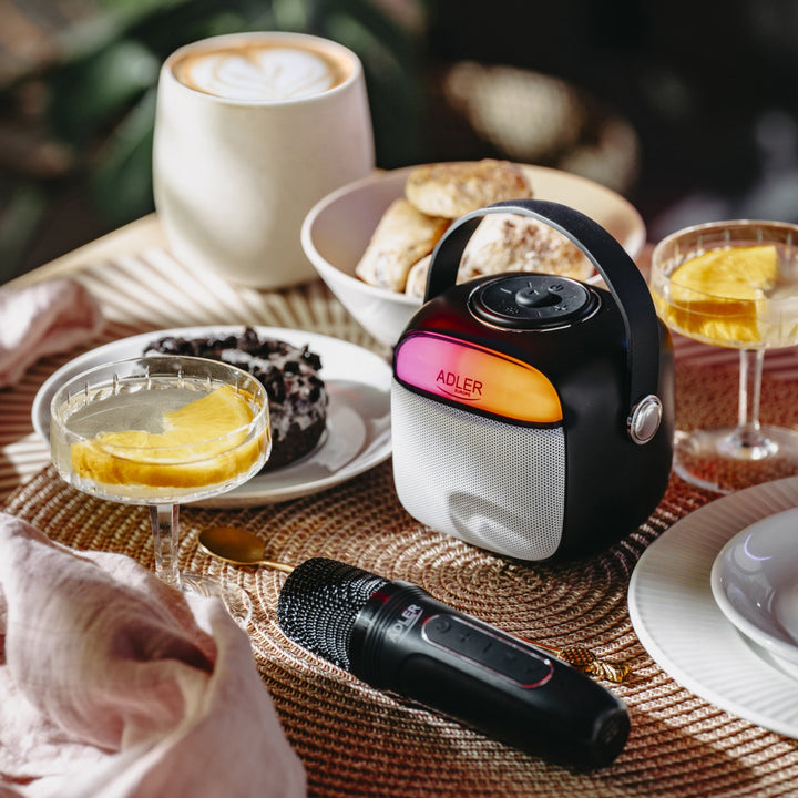 Adler bežični zvučnik s mikrofonom za karaoke, Bluetooth, AD 1199 B