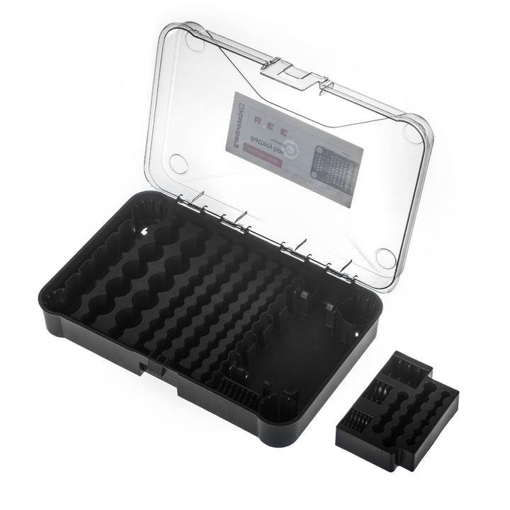 Organizator baterija GreenBlue, prozirni poklopac, 115 utora, Varta Box GB189