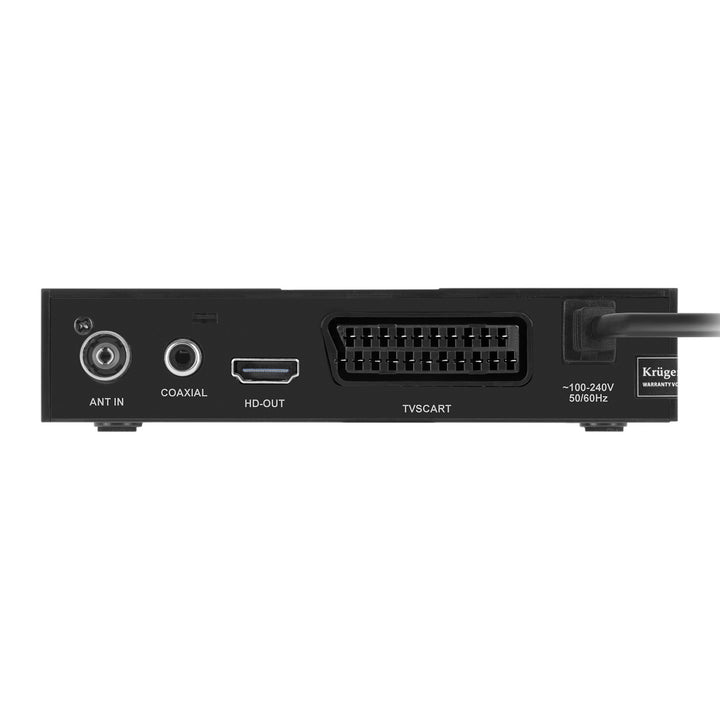 KM0550D DVB-T2 tuner i dekoder s H.265 HEVC, EPG, PVR i Timeshift – Kruger&amp;Matz