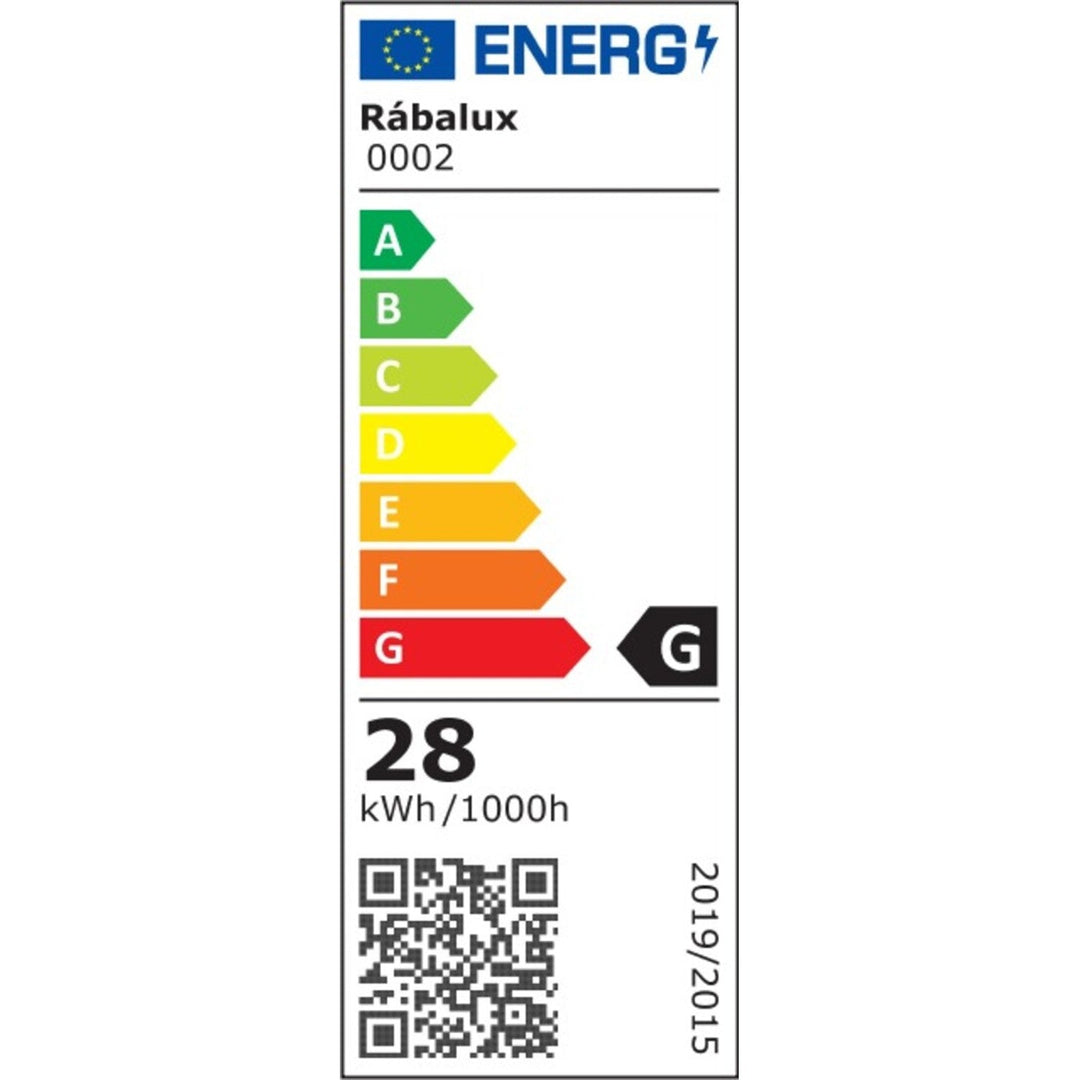 Zidna lampa Rabalux, za osvjetljavanje slika i fotografija, 2xG9, satenski krom, svjetlo za slike