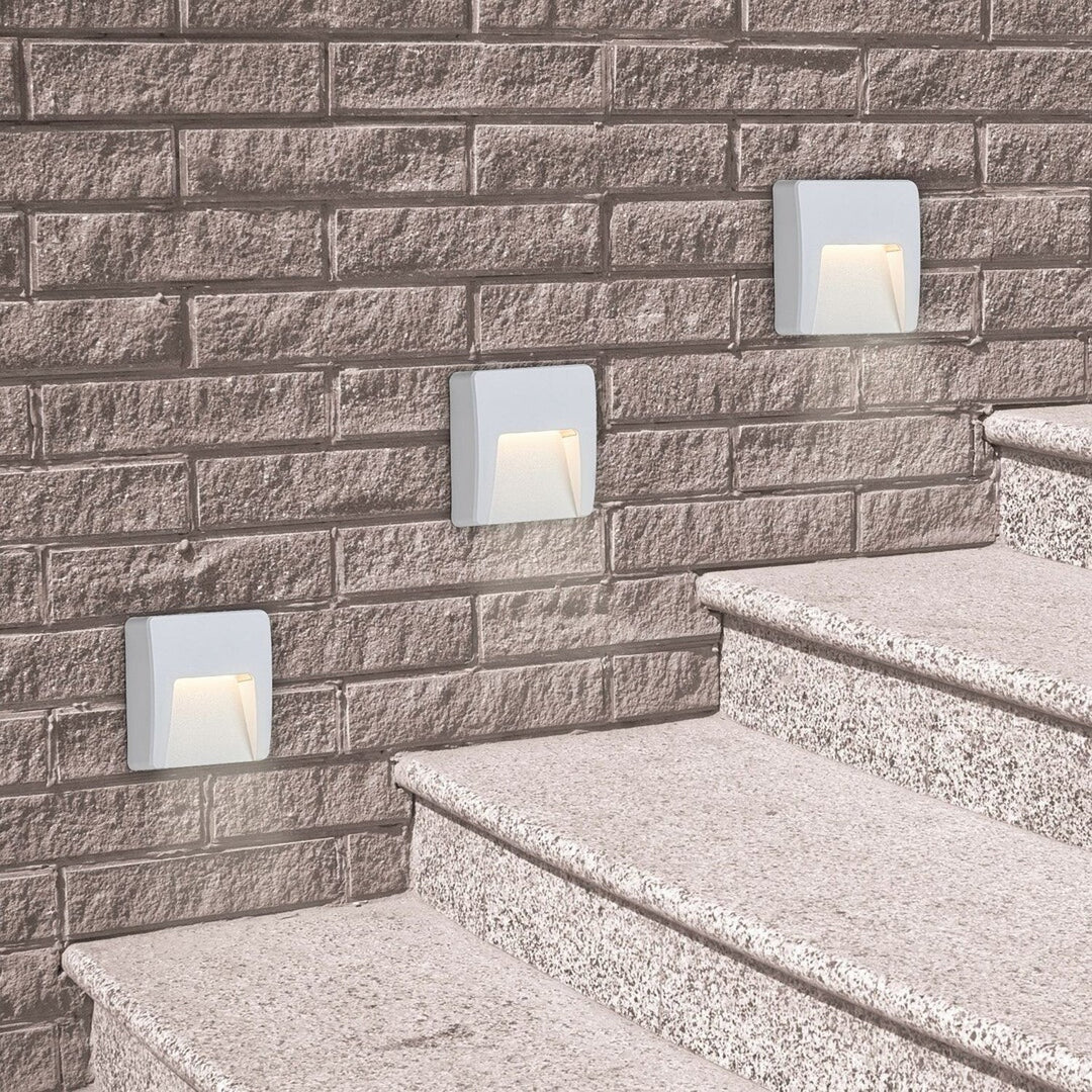 Rabalux zidna svjetiljka, za vanjsku upotrebu, IP65, 3W LED, bijela, Trento