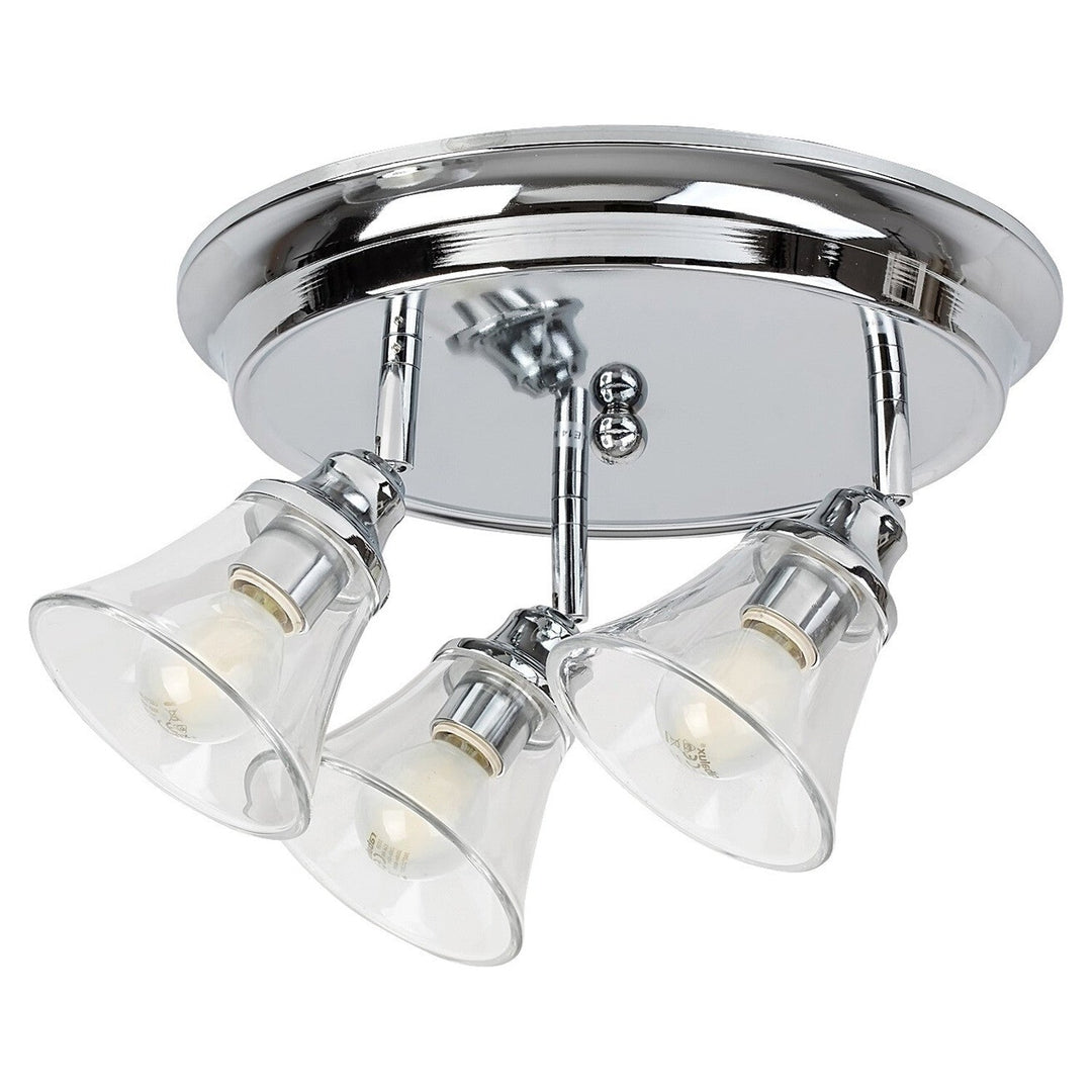 Stropna lampa Rabalux, za kupaonicu, IP44, 3 E14 utora, max. 40 W, krom, Antoine
