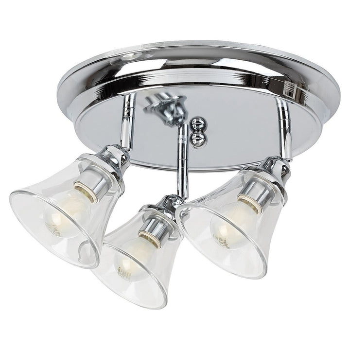 Stropna lampa Rabalux, za kupaonicu, IP44, 3 E14 utora, max. 40 W, krom, Antoine