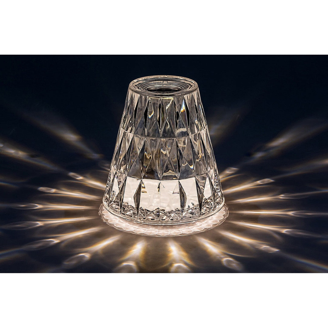 Rabaux dekorativna lampa, stolna lampa, 2W LED, RGB, Siggy