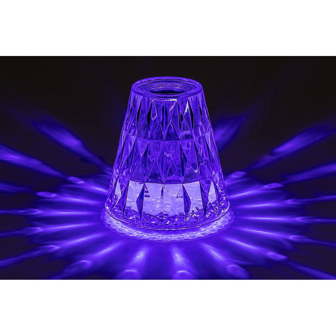 Rabaux dekorativna lampa, stolna lampa, 2W LED, RGB, Siggy