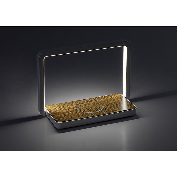 Rabalux stolna lampa, 4W LED, QI indukcijski punjač, Buldus