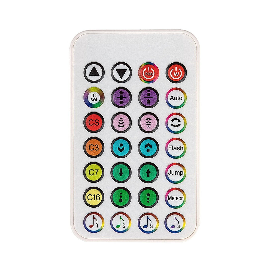Rabalux podna lampa, 5W LED, RGB, crna, Paco