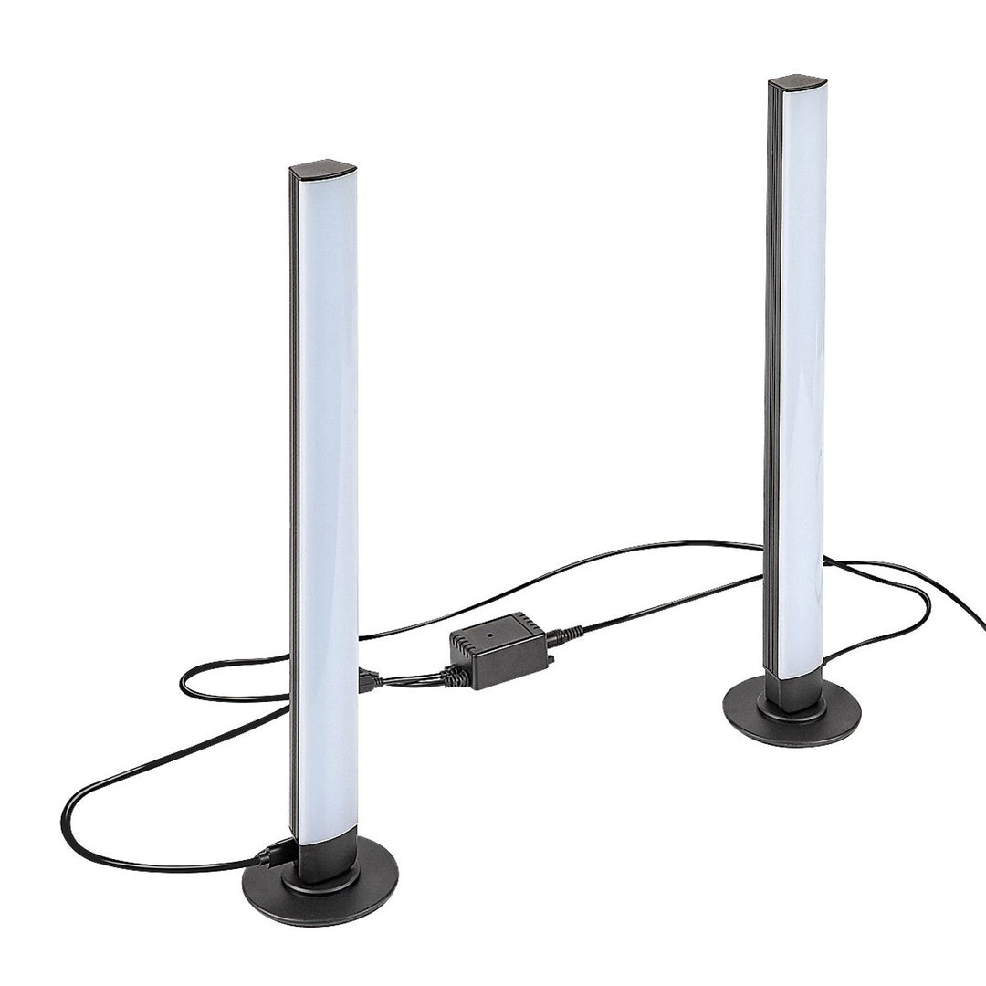 Rabalux podna lampa, 5W LED, RGB, crna, Paco
