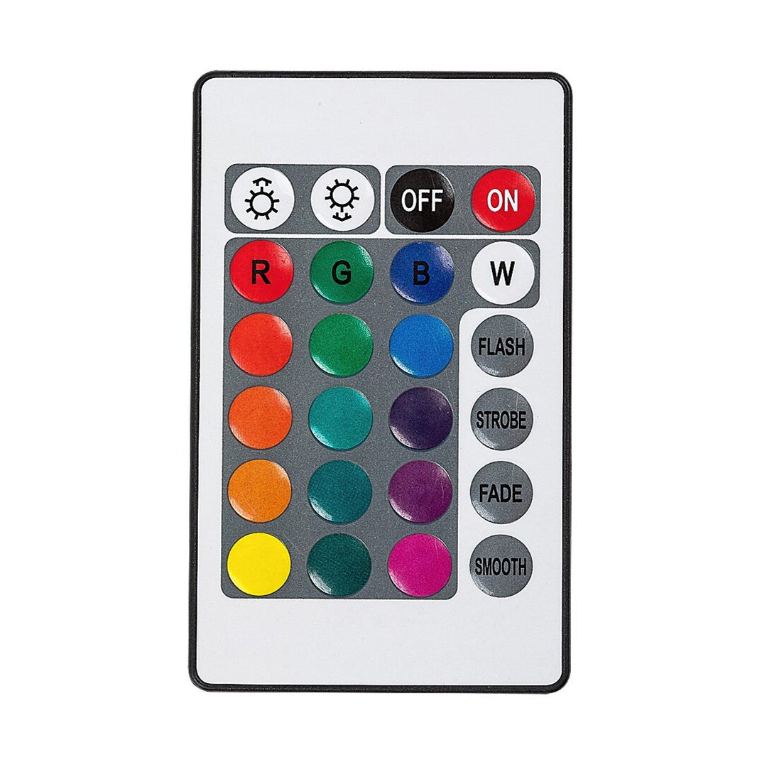 Rabaux dekorativna lampa, kristal, 1,5 W LED, RGB, Siggy