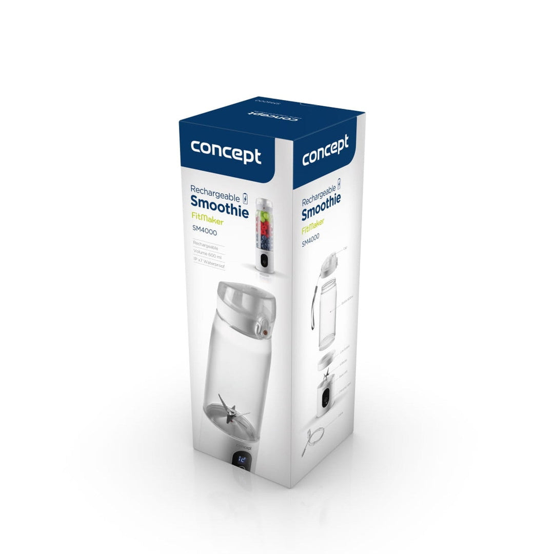 Concept personalni blender, 600 ml, Li-Ion baterija, bijela, FitMaker SM4000