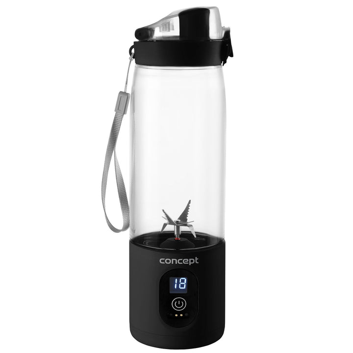 Concept personalni blender, 600 ml, Li-Ion baterija, crna, FitMaker SM4001