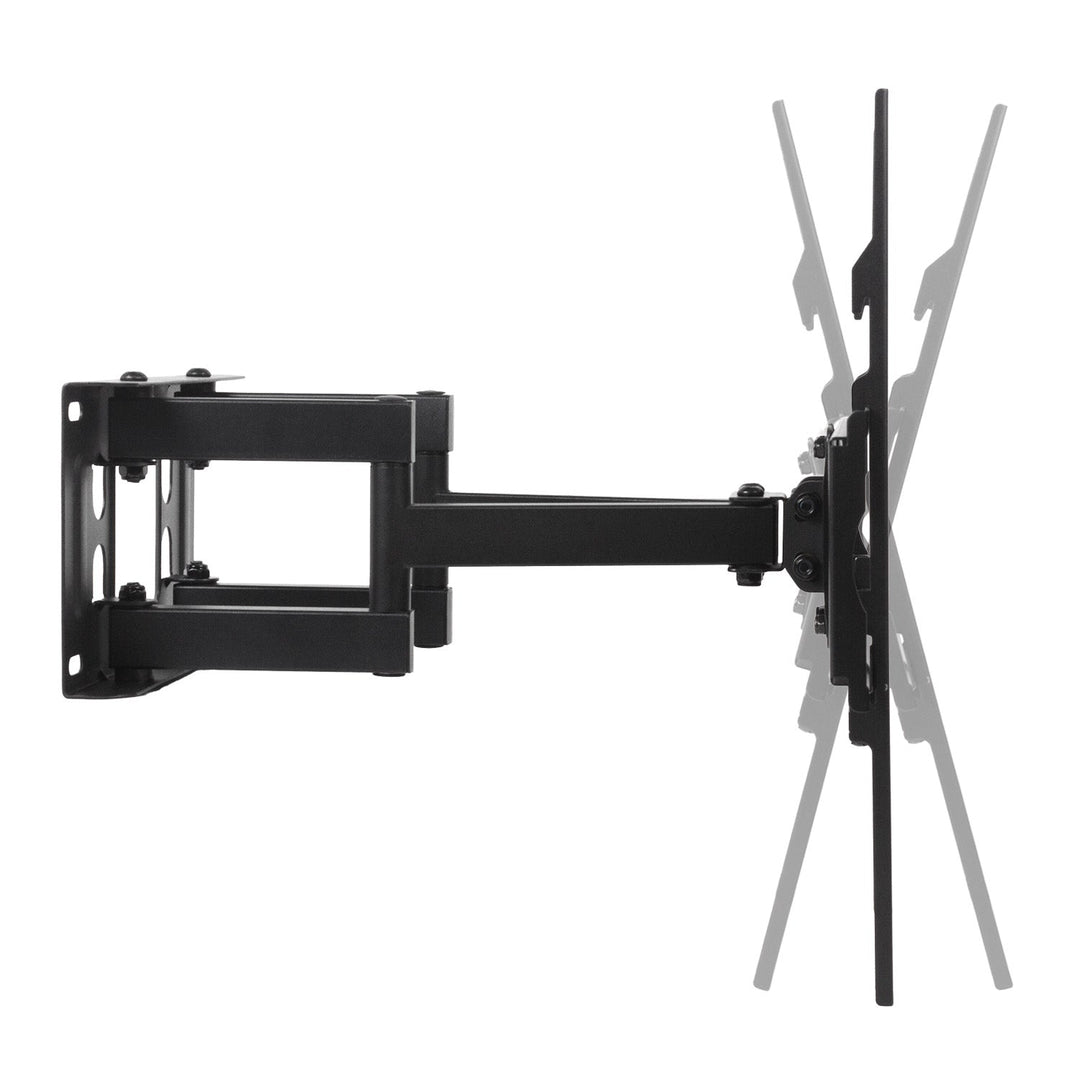Maclean TV nosač, max. VESA 400x400, 32-75", 50 kg, podešavanje kuteva u vertikalnom i horizontalnom smjeru, profil 80-380 mm, crna, MC-788