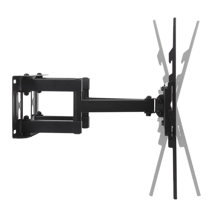 Maclean TV nosač, max. VESA 400x400, 32-75", 50 kg, podešavanje kuteva u vertikalnom i horizontalnom smjeru, profil 80-380 mm, crna, MC-788