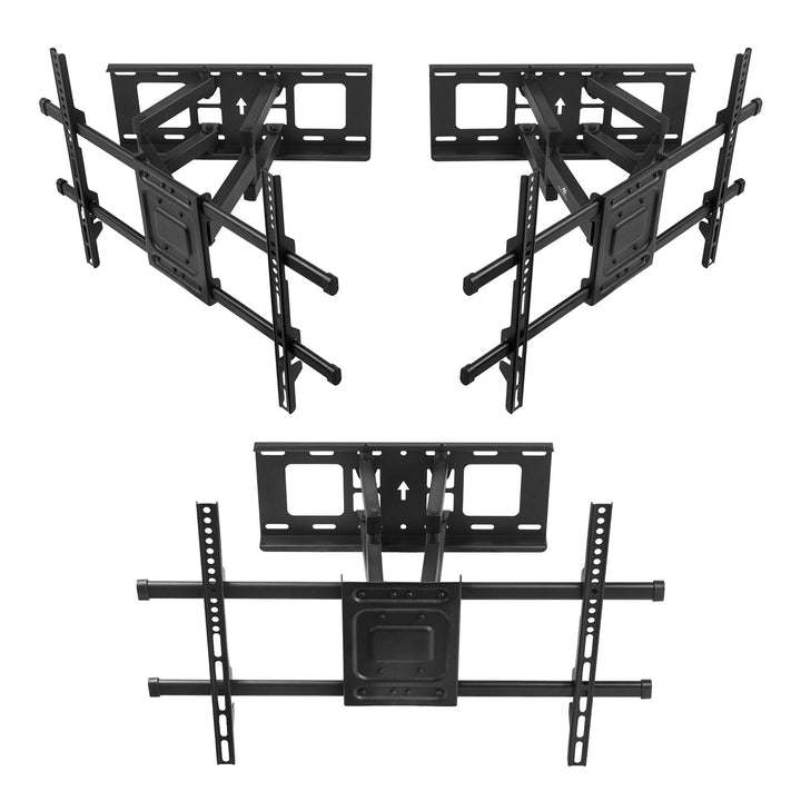 Maclean TV nosač, max. VESA 600x400, 32-85", 60 kg, podešavanje kuteva u vertikalnom i horizontalnom smjeru, profil 65-390 mm, crna, MC-789