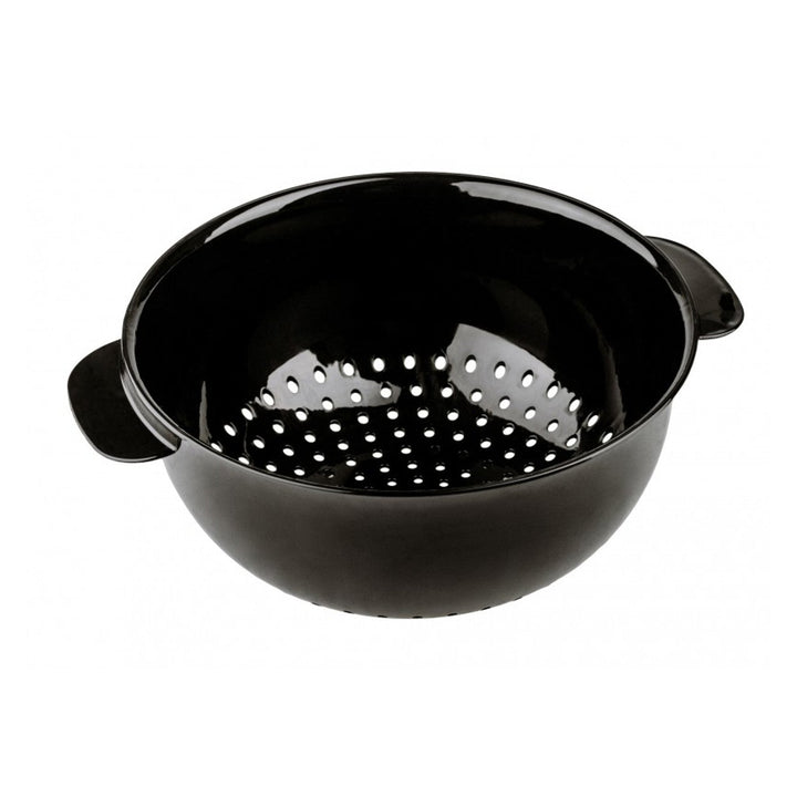 Praktik set, cjedilo, zdjela, poklopac, zapremnina 3 l, boja: crni prostor, 10072199