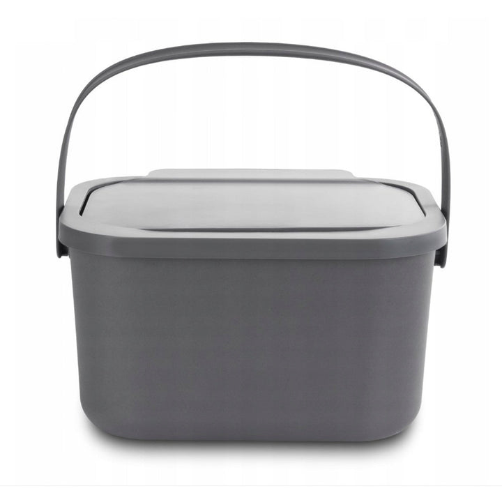 Kanta za organski otpad, zapremina 4,5 litre, siva, Mini Bini