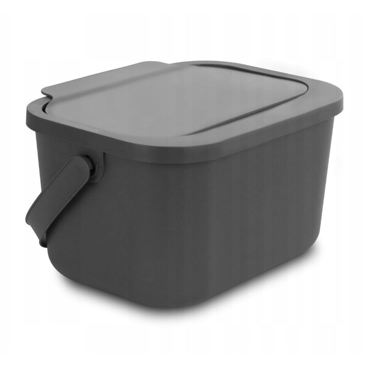 Kanta za organski otpad, zapremina 4,5 litre, siva, Mini Bini