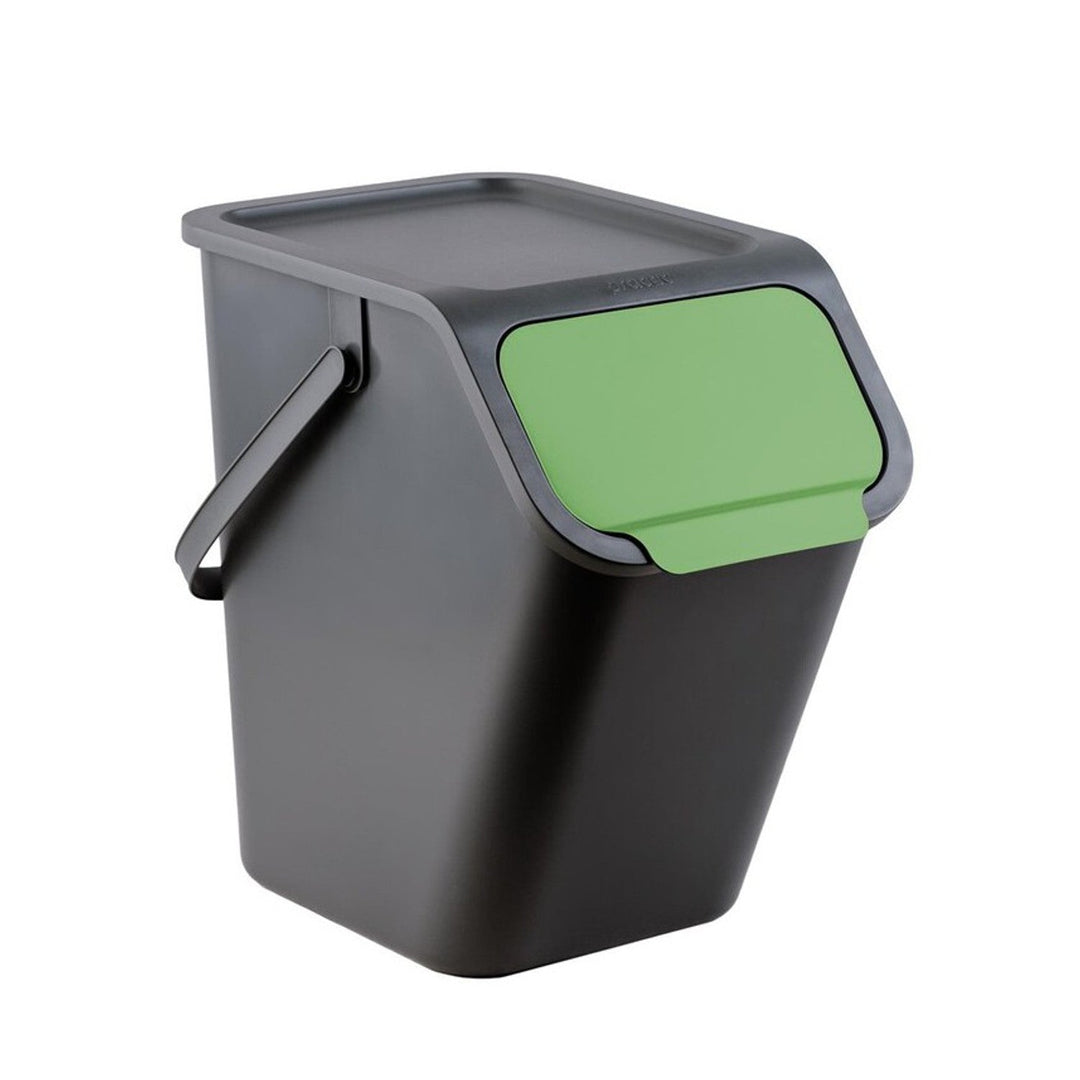 Set od 3 kante za odvajanje otpada, 25 l, Practic Bini