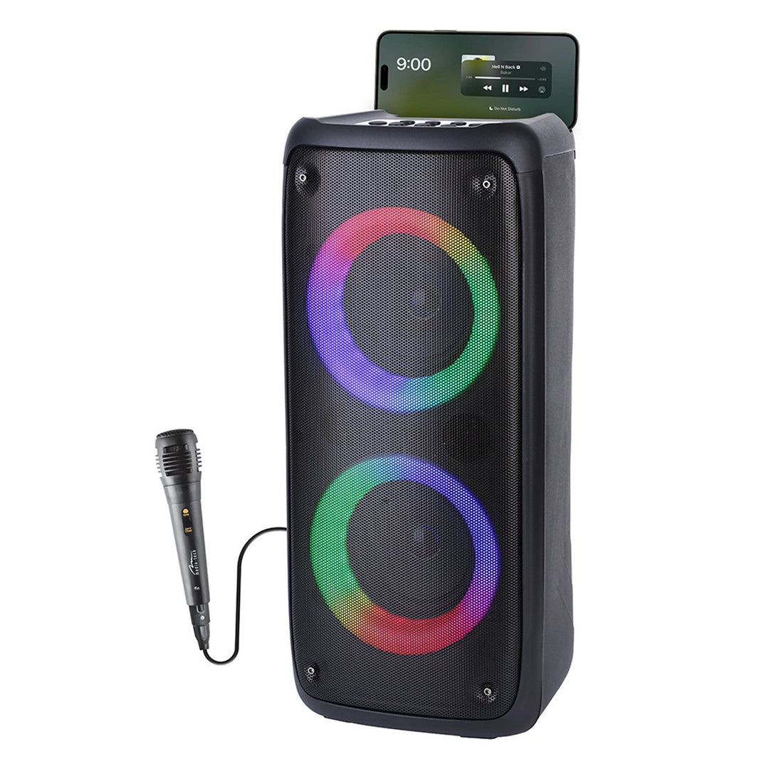 Media-Tech prijenosni zvučnik, karaoke, Bluetooth 5.0, 1000 W, MT3181