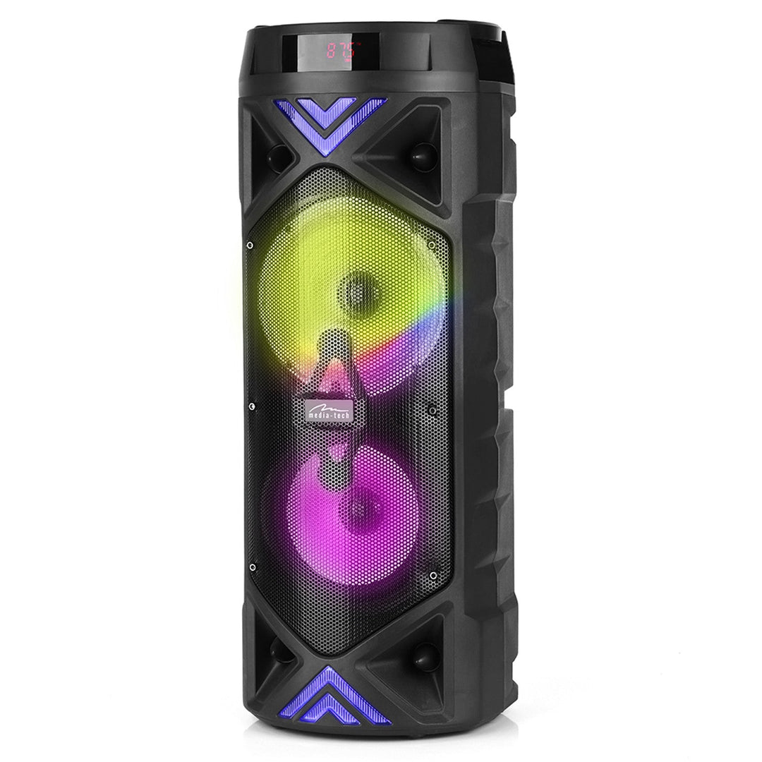 Media-Tech prijenosni zvučnik, karaoke, Bluetooth 5.0, 1400W, MT3182