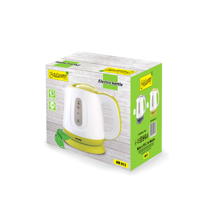 Maestro električni čajnik, 1100 W, 1 litra, sivi, MR-013
